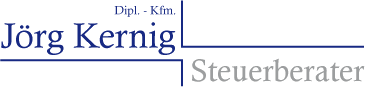 Logo: Dipl.-Kfm. Jörg Kernig Steuerberater